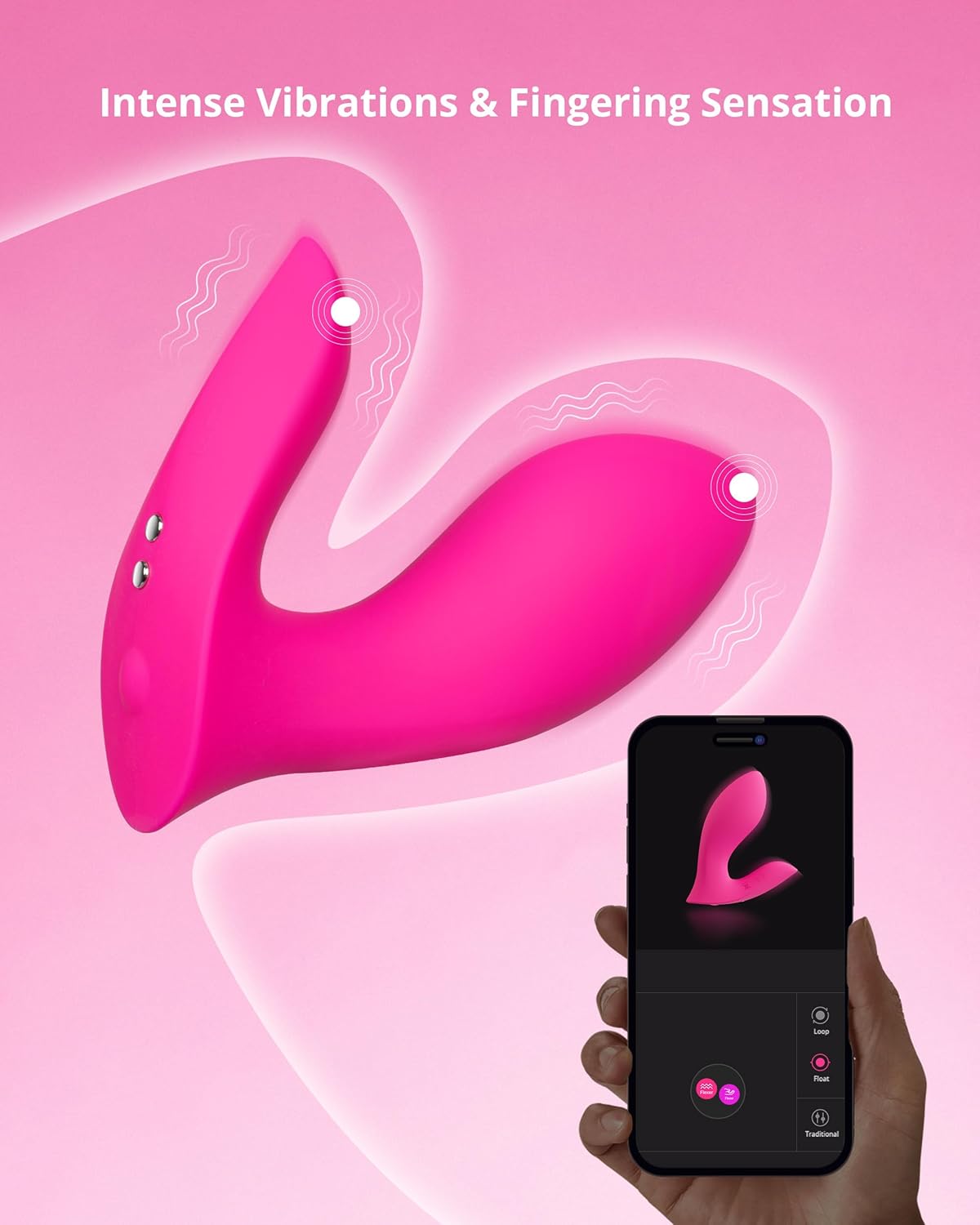 Lovense Flexer App Control Wearable Vibrator