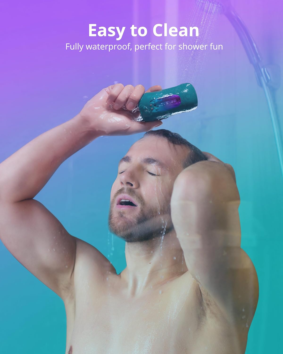 Lovense Gush 2 Hands free,remote-controlled vibrating oscillating penis massager