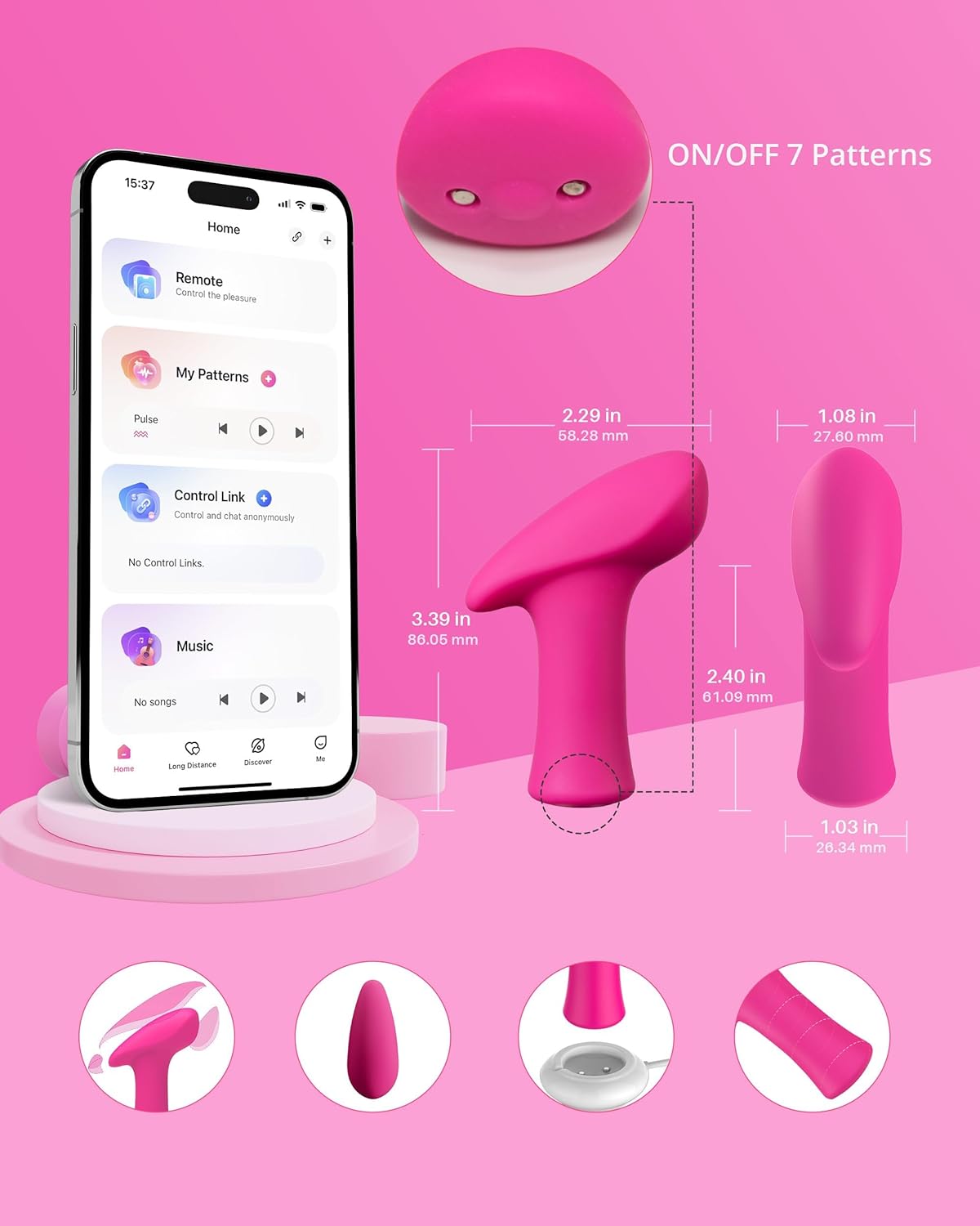 LOVENSE Ambi APP Control Mini Bullet Vibrator