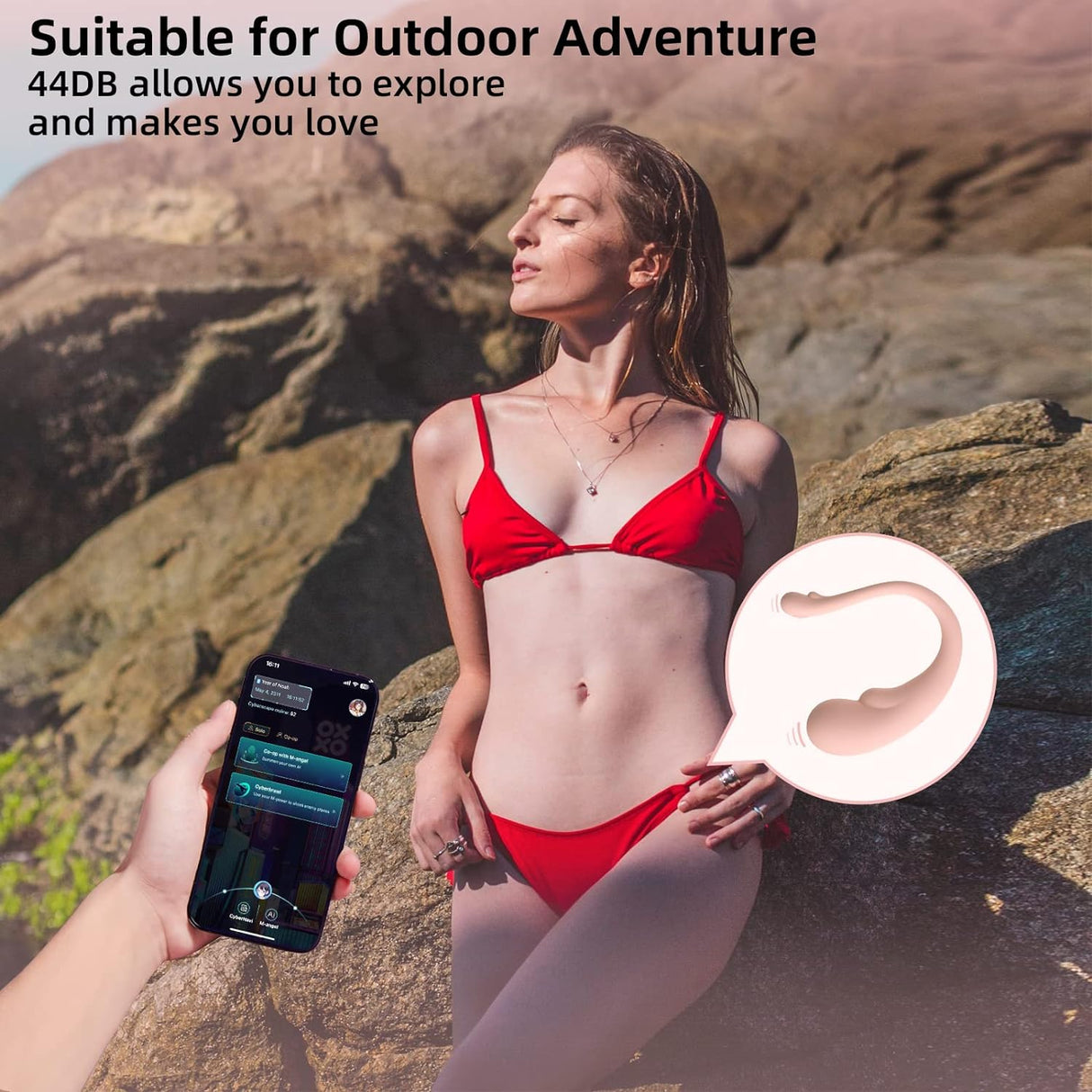 TRYFUN Wave series-Surge pro App remote control jumping egg vibrator