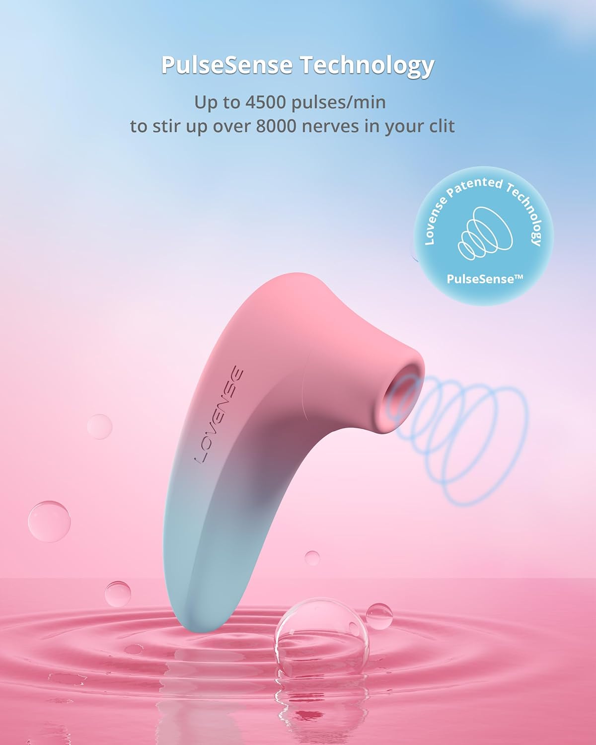 LOVENSE Tenera 2 APP controlled Clitoral Suction stimulator