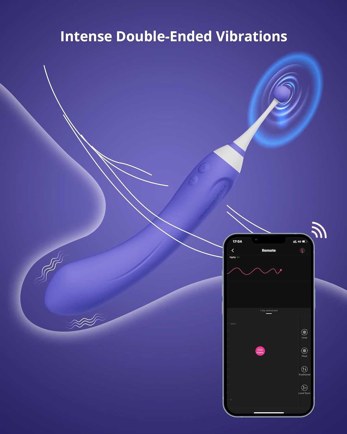 Lovense Hyphy Dual-end high frequency vibrator