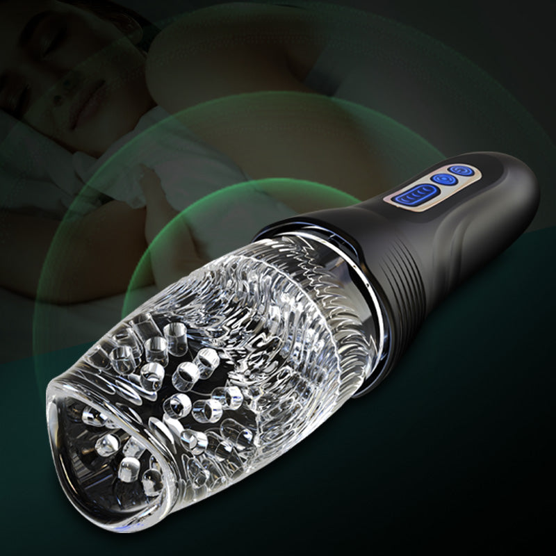 Touch girl Warrior arthur telescopic rotating vibrating cup