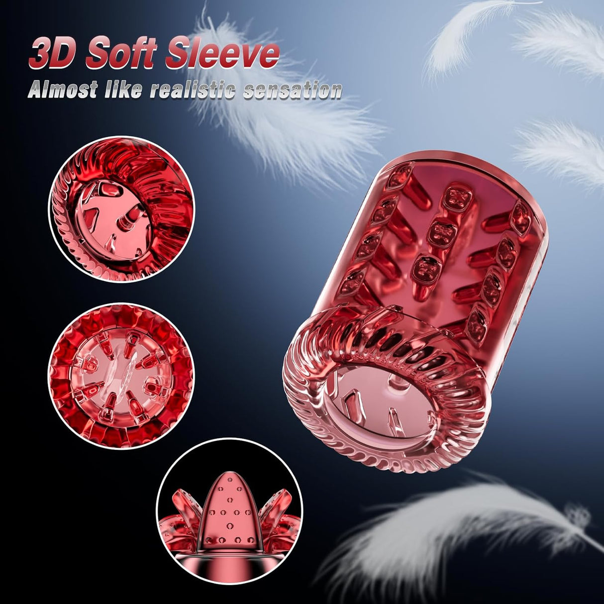 Male Masturbator Penis Pump Licking rotating sucking Enlargers for men