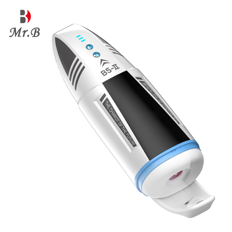 MR B5 tongue licking sucking Electric shock vibrating Male masturbation cup