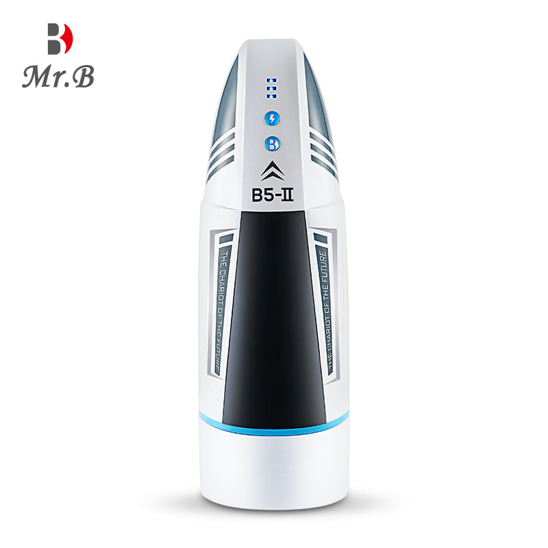 MR B5 tongue licking sucking Electric shock vibrating Male masturbation cup