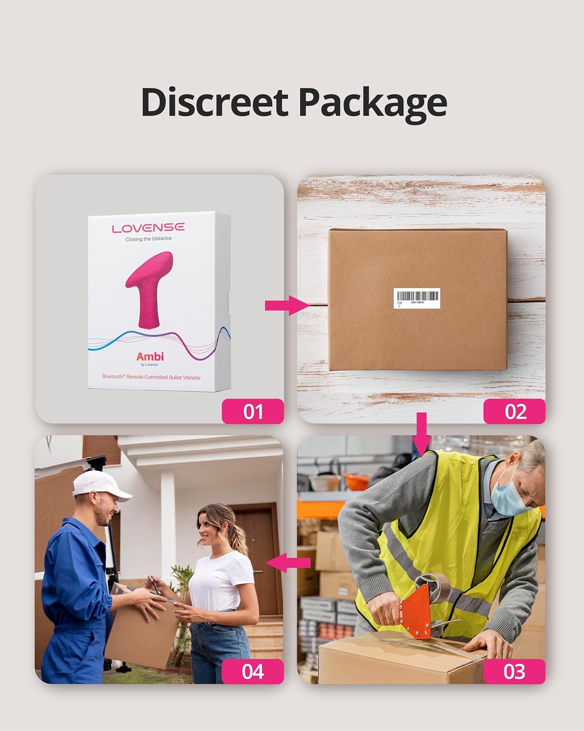 LOVENSE Ambi APP Control Mini Bullet Vibrator