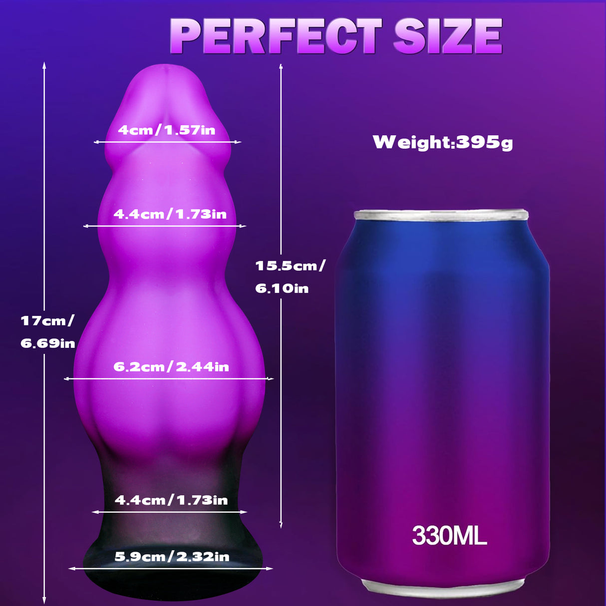 Large Vibrating Butt Plug Prostate Massager Anal Vibrator, Large Anal Plug Huge Buttplug