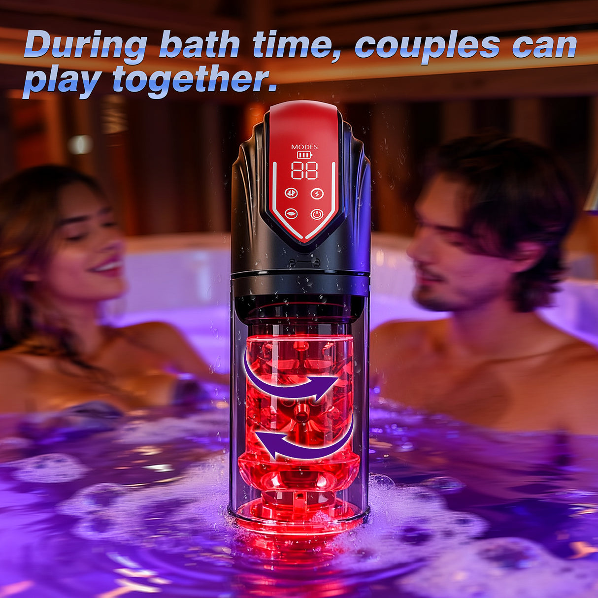 Rotating Blow job Machine with 5 Powerful Sucking & Licking Modes