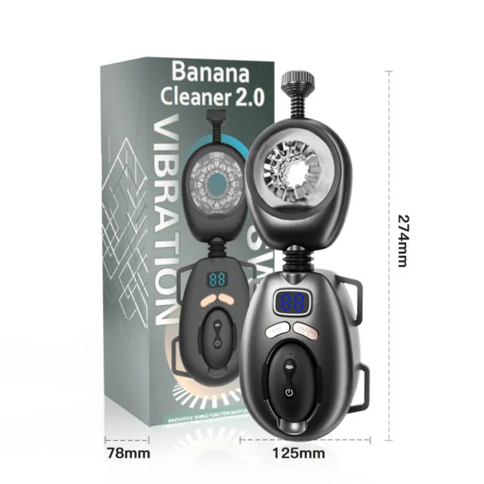 2025 belt wearable Automatic Masturbation cup with remote control