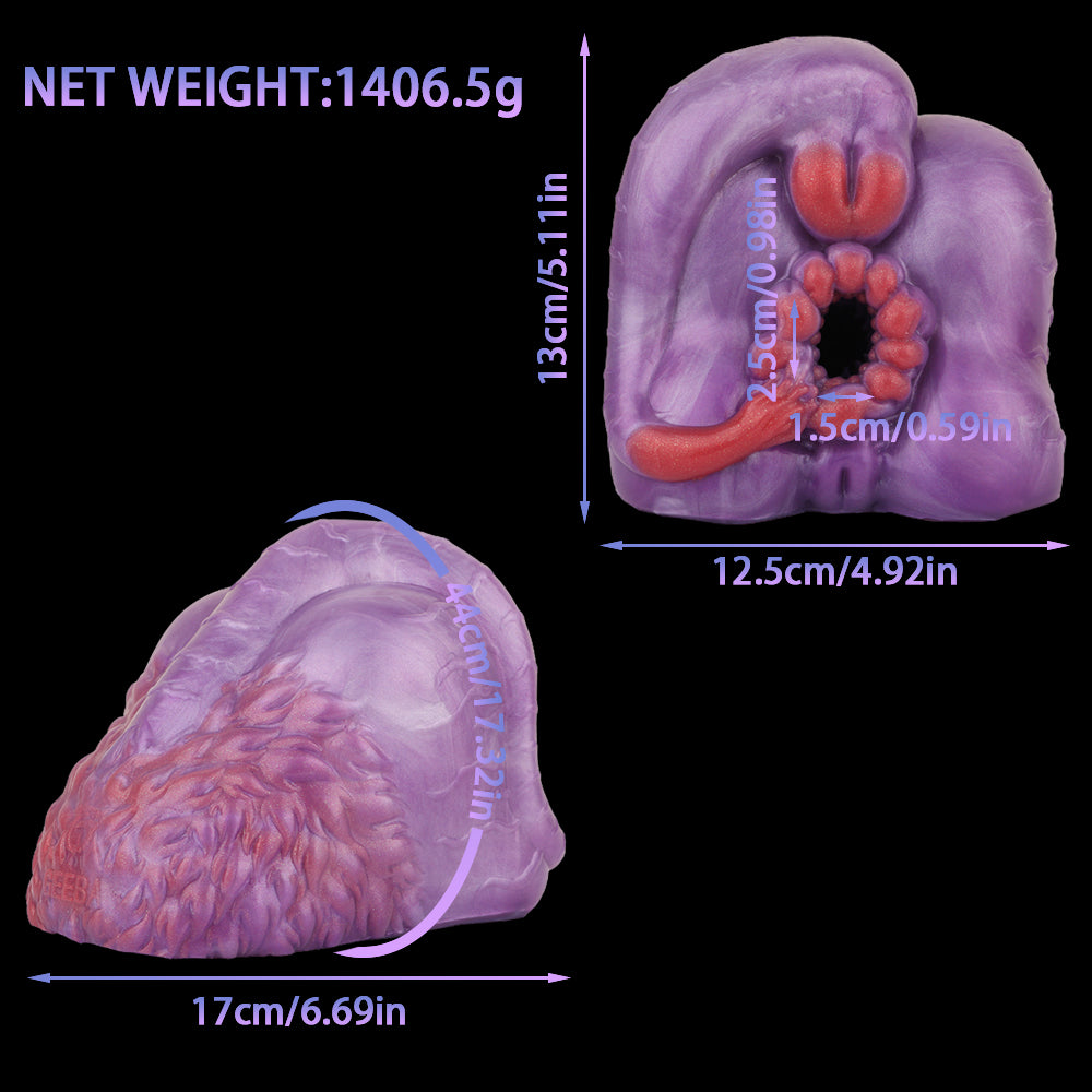 Fantasy Demon dragon Butt Ass Pocket Pussy Male Penis Insertion Masturbator