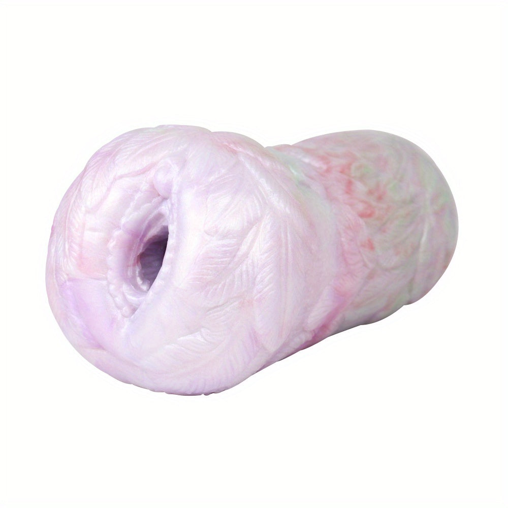 Alien Cluster Leaf Single Hole Silicone Pocket Pussy Penis Exercise Masturbator