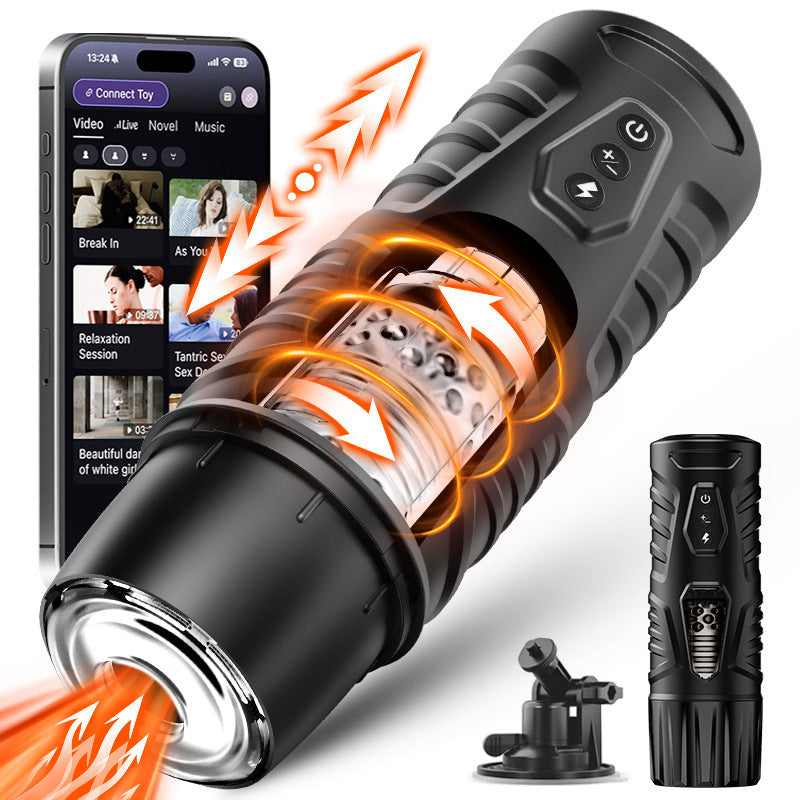 HANNIBAL Automatic Male Masturbator with 7 Thrusting 7 Rotating