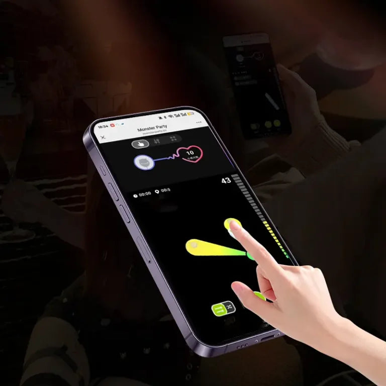 Roomfun Electric shock pleasure vibrator AV wand with APP control