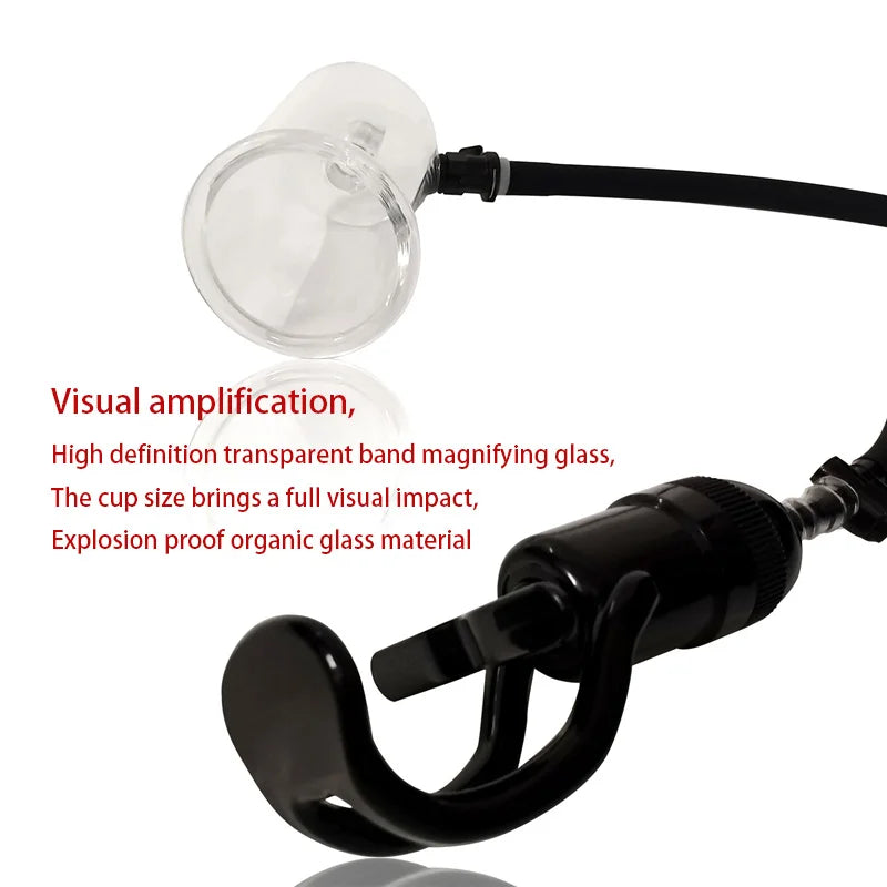 Mojin AX3 BDSM Manual Vacuum Dilation Training Anal Pupm device