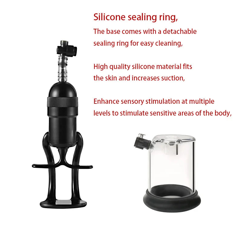 Mojin AX3 BDSM Manual Vacuum Dilation Training Anal Pupm device