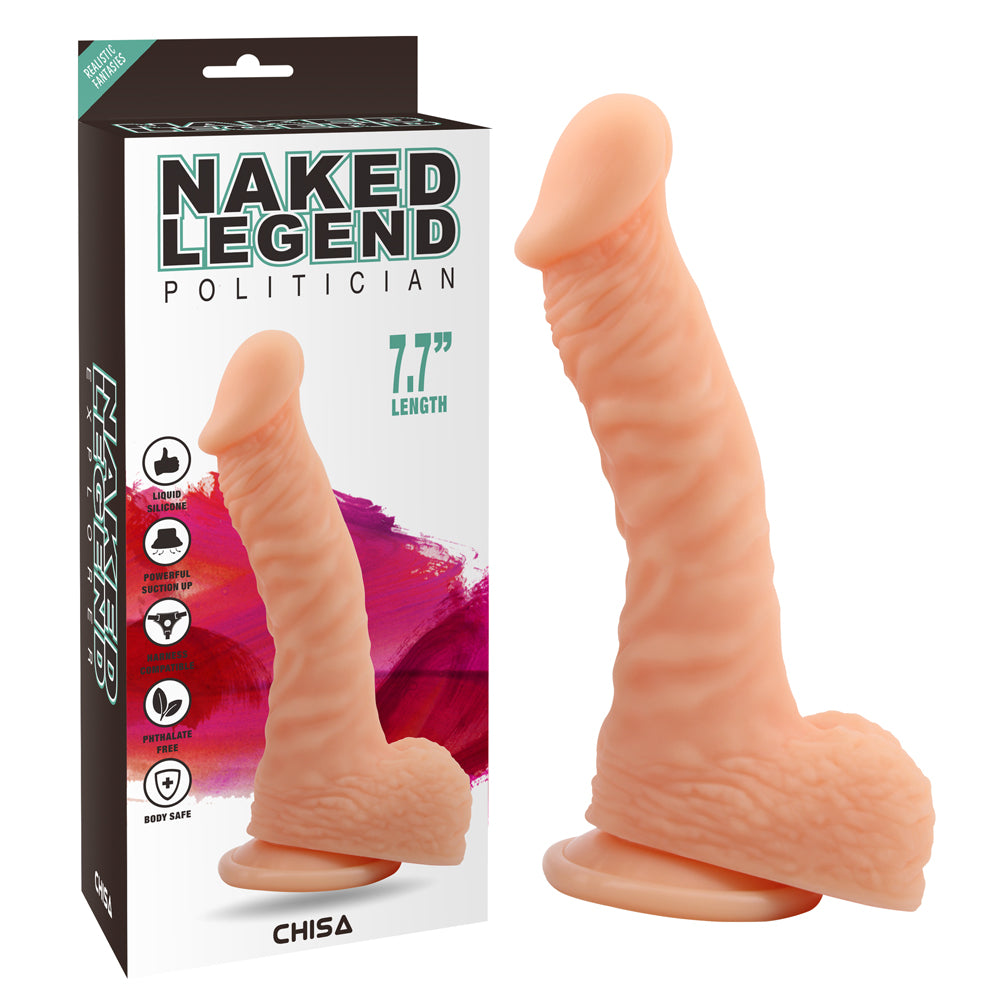 NL Politician Anti-bacterial Strong Suction Cup dildo