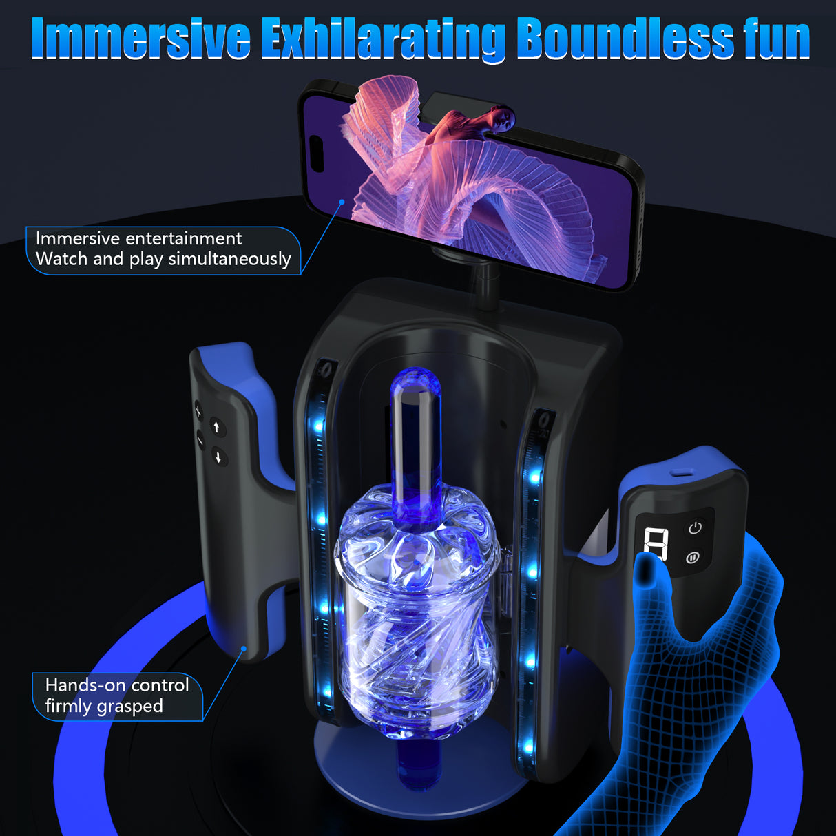 Automatic Foldable Quickshot Stroker Masturbation Aircraft cup