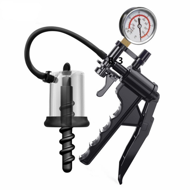 Mojin Anal Plug Vacuum Pump Enlarger Butt Plug Prostate Massager