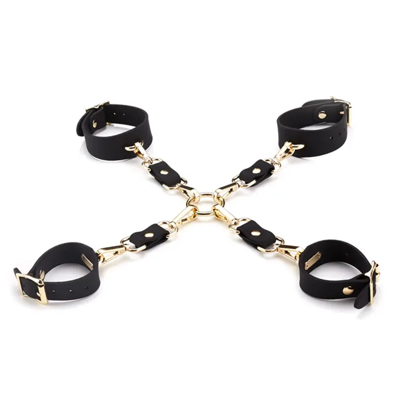 Roomfun BDSM Kit Cross buckle bondage kit ZW-087
