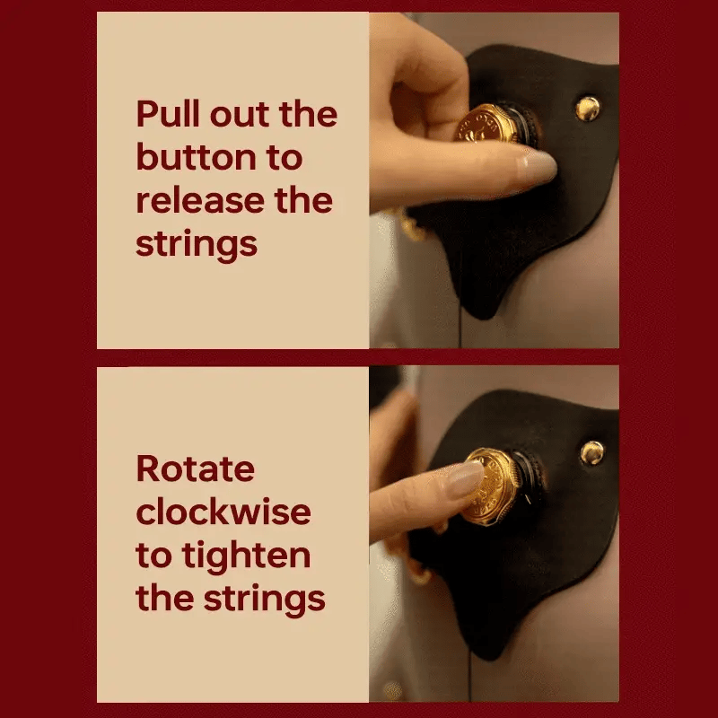 Upko Mystic Bond Collection - Belt With Labia Extender Clamps