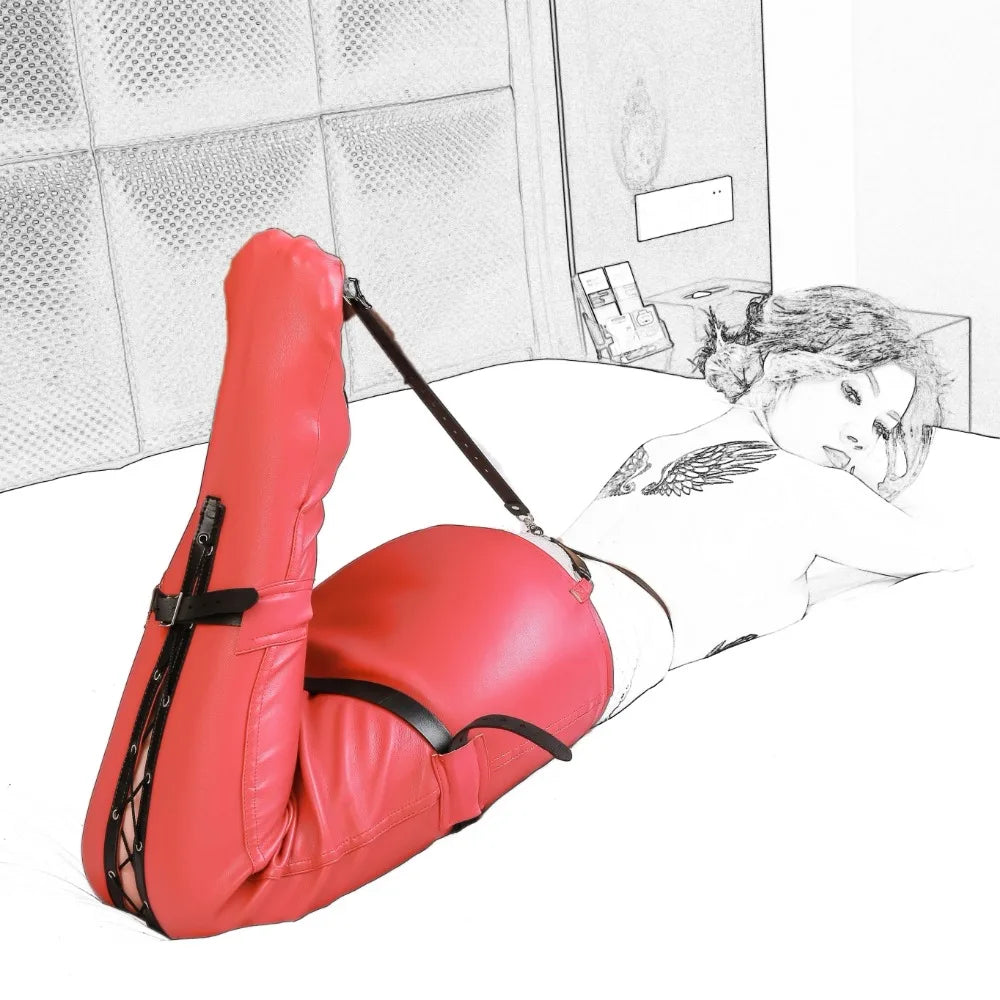 Black Emperor leather Mermaid bundled SM toys