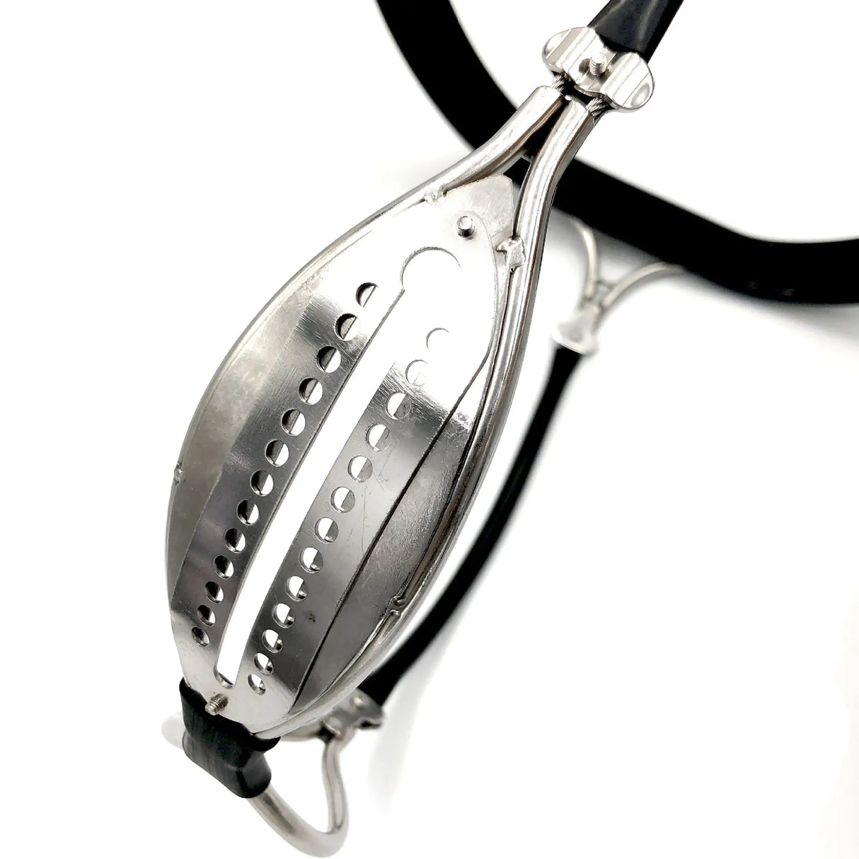 Black Emperor Stainless Steel Y-type Female Chastity Belt