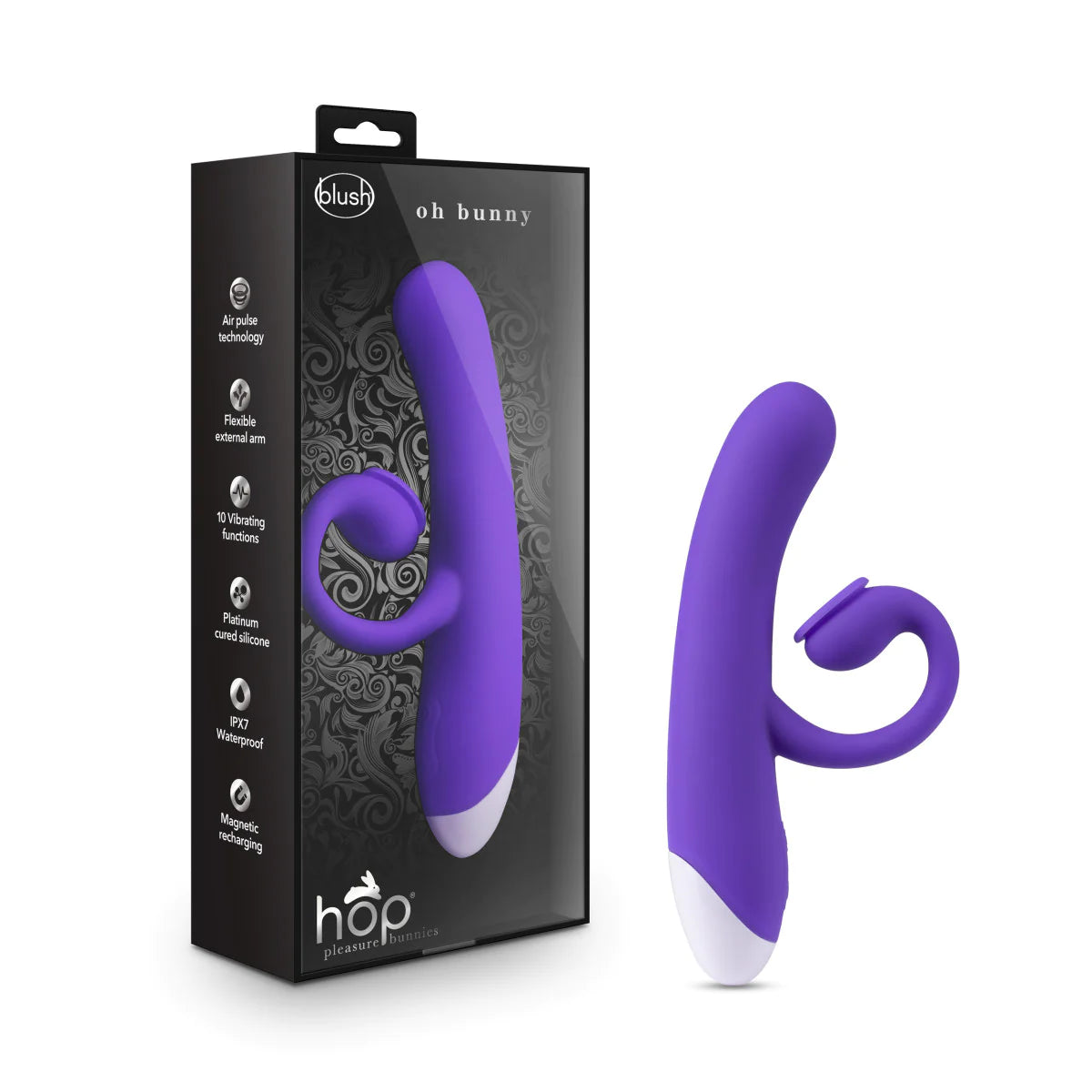 Blush Hop Oh Bunny G-Spot Rechargeable Rabbit Vibrator