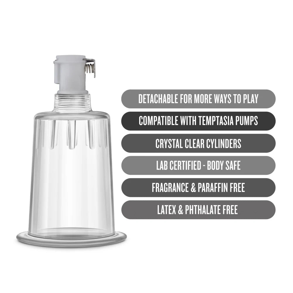 Blush Temptasia Clear Clitoral Suction Pump