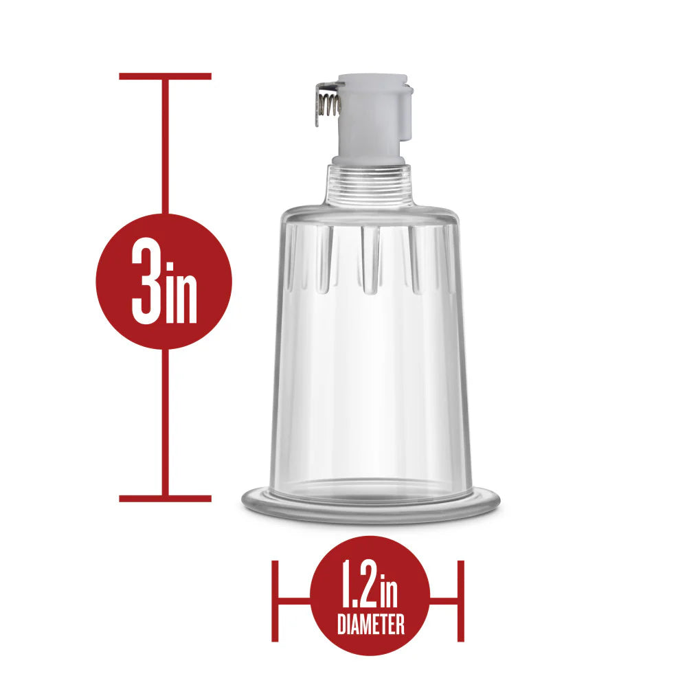 Blush Temptasia Clear Clitoral Suction Pump