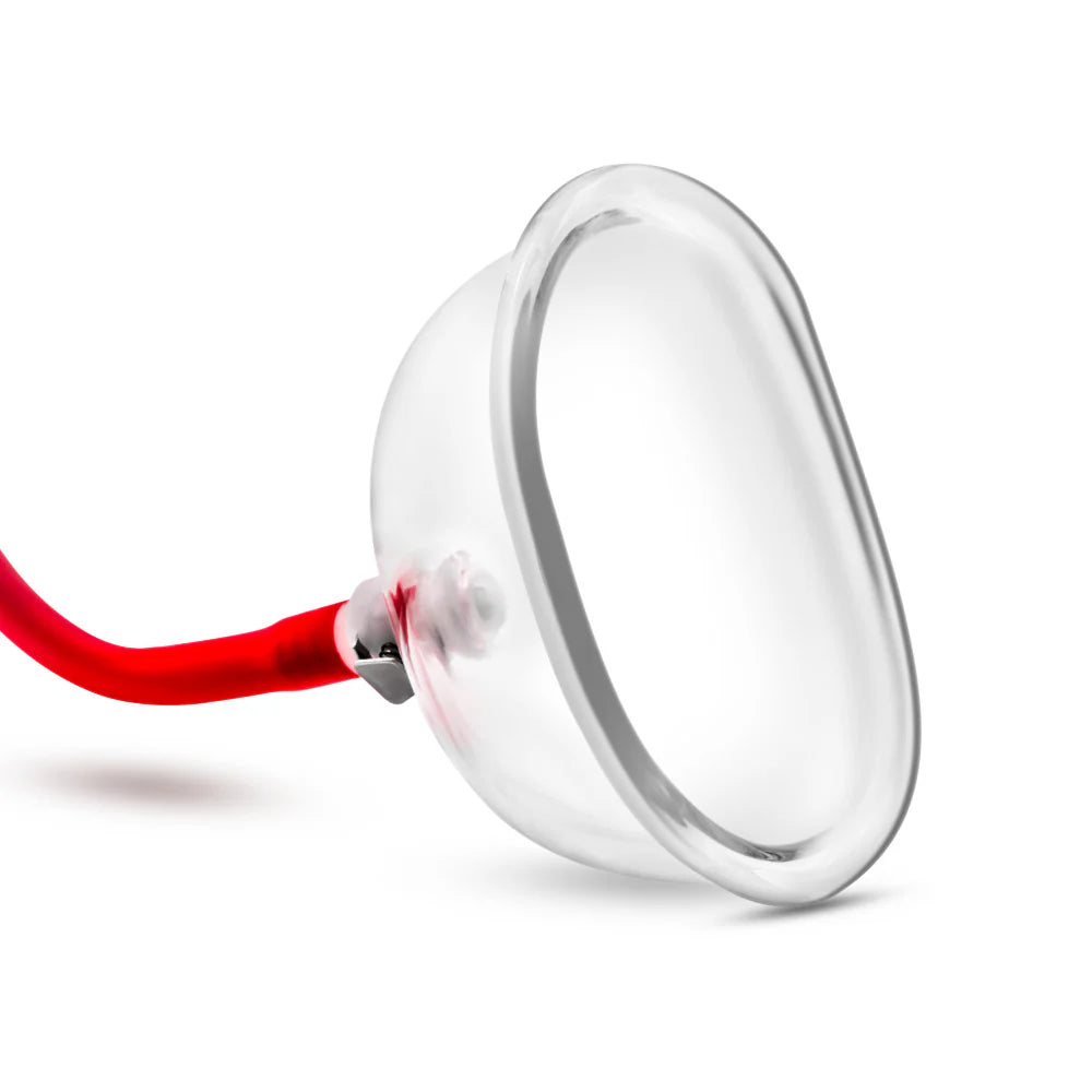 Blush Temptasia Vulva Cup Clear Pump