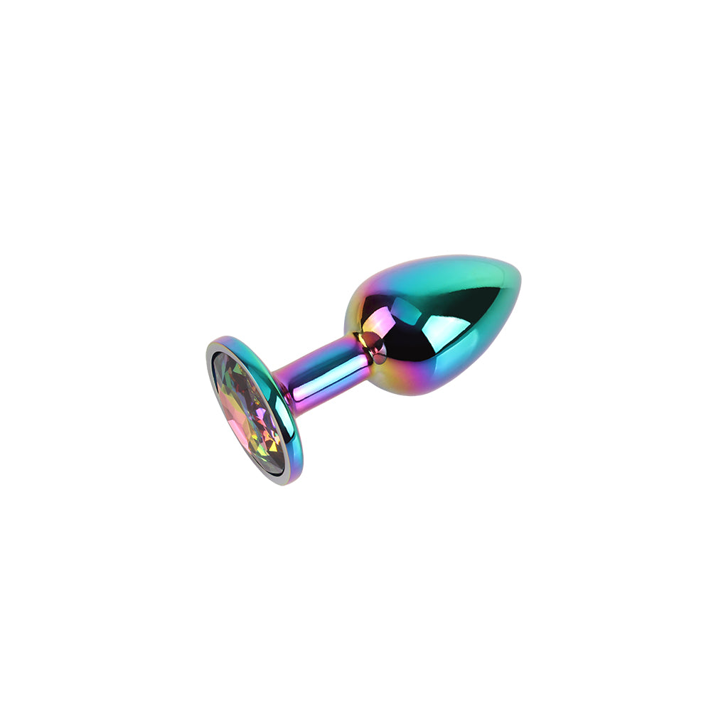 Chisa Rainbow Gem Butt Plug S 2.4in insertable