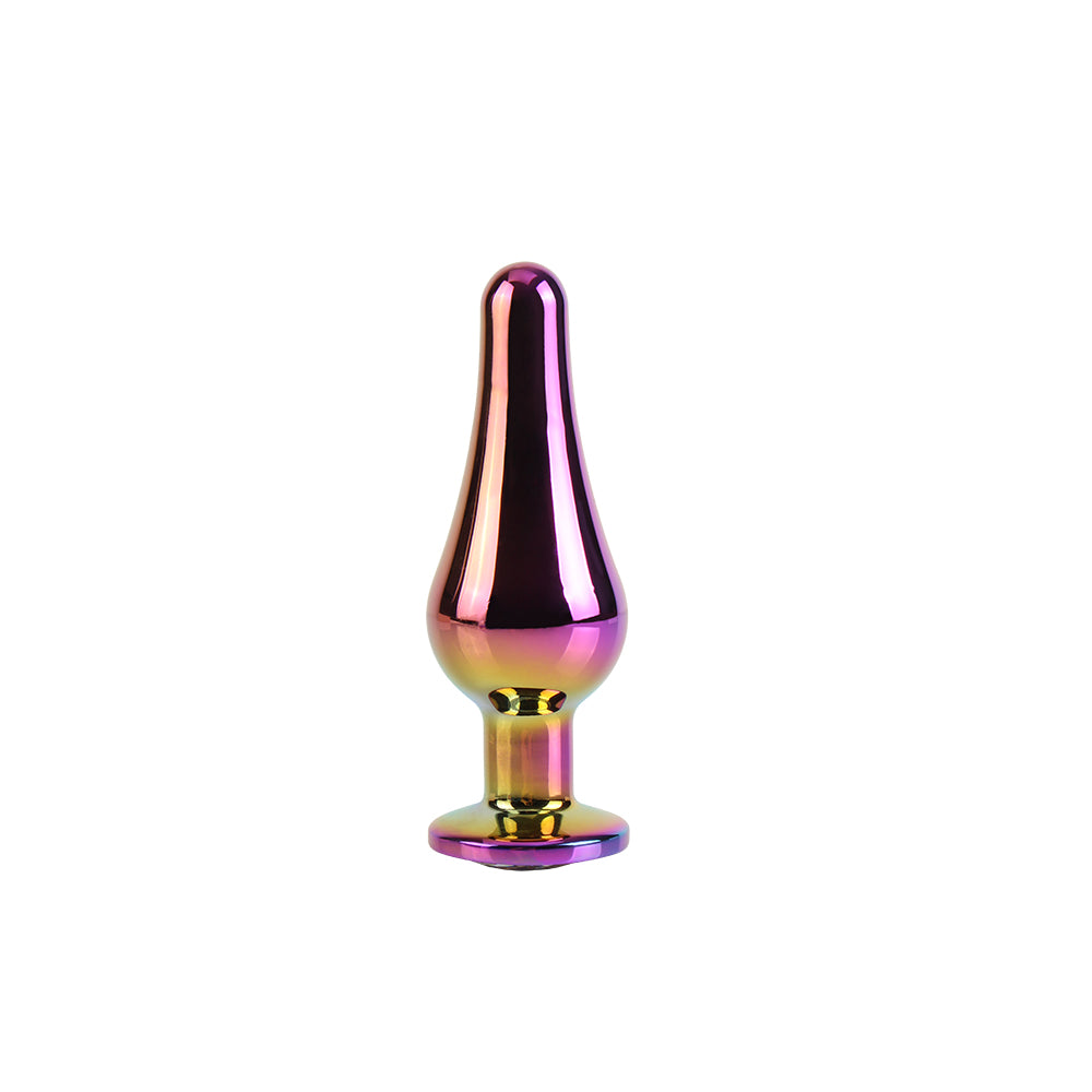 Chisa Classic Rainbow Butt Plug 3.7 Inch