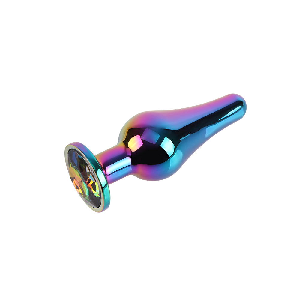 Chisa Classic Rainbow Butt Plug 3.7 Inch