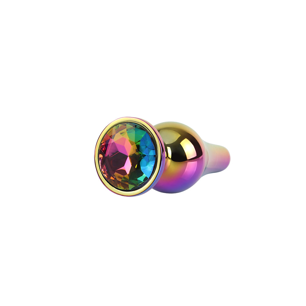 Chisa Classic Rainbow Butt Plug 3.7 Inch