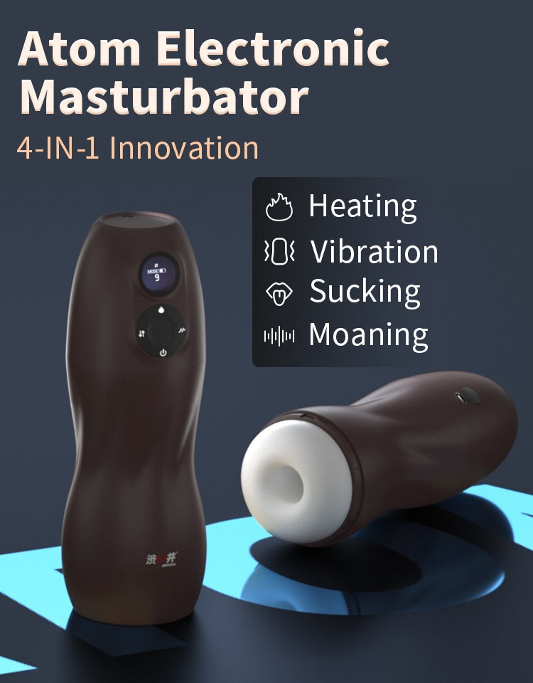 DRY WELL Electric Suction Vibration ATOM Masturbator