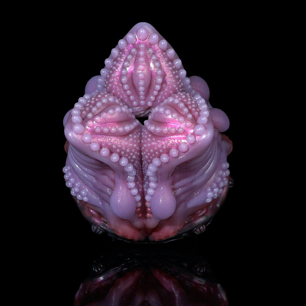 Fantasy Alien Petal Silicone Pocket Pussy Male Penis Massage Masturbation Stroker