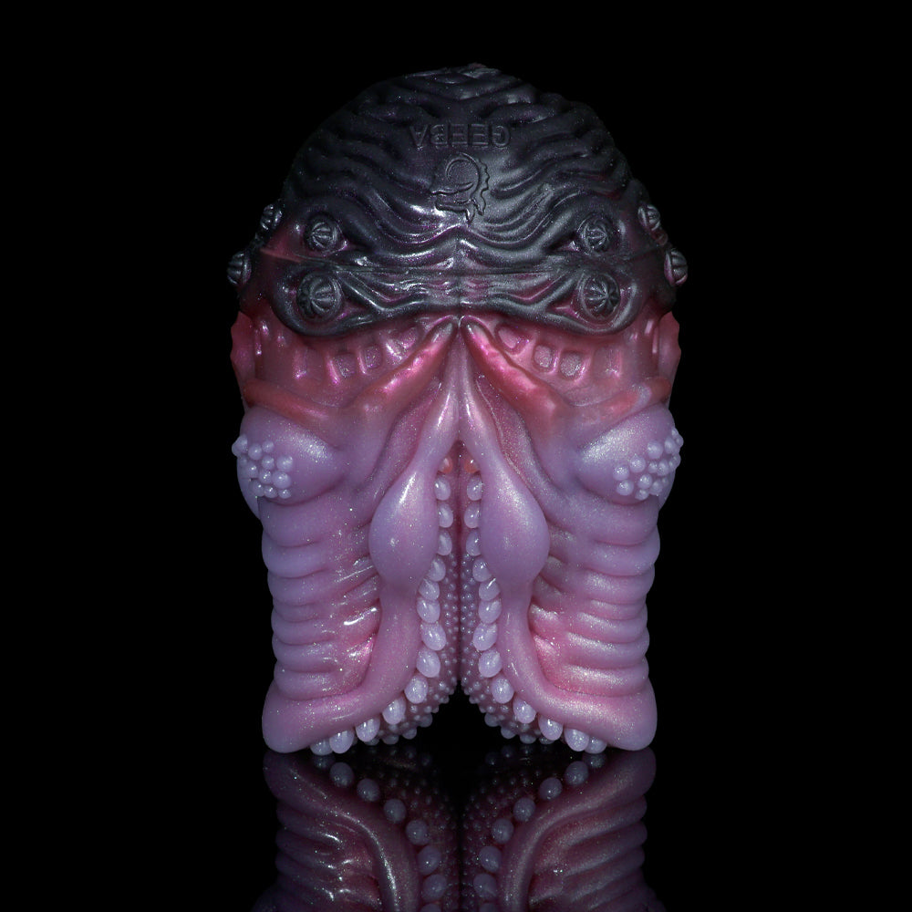 Fantasy Alien Petal Silicone Pocket Pussy Male Penis Massage Masturbation Stroker