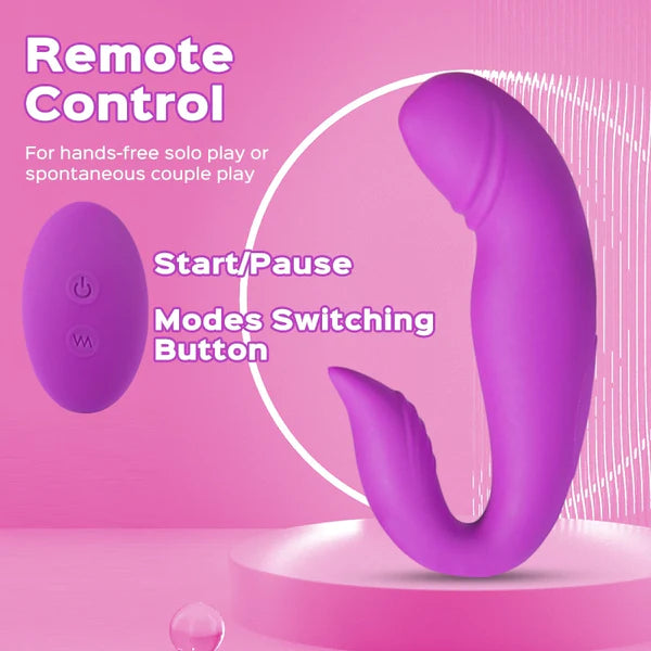 SHD Manny Dual-Motor Rolling G-spot & Clitoral Vibrator