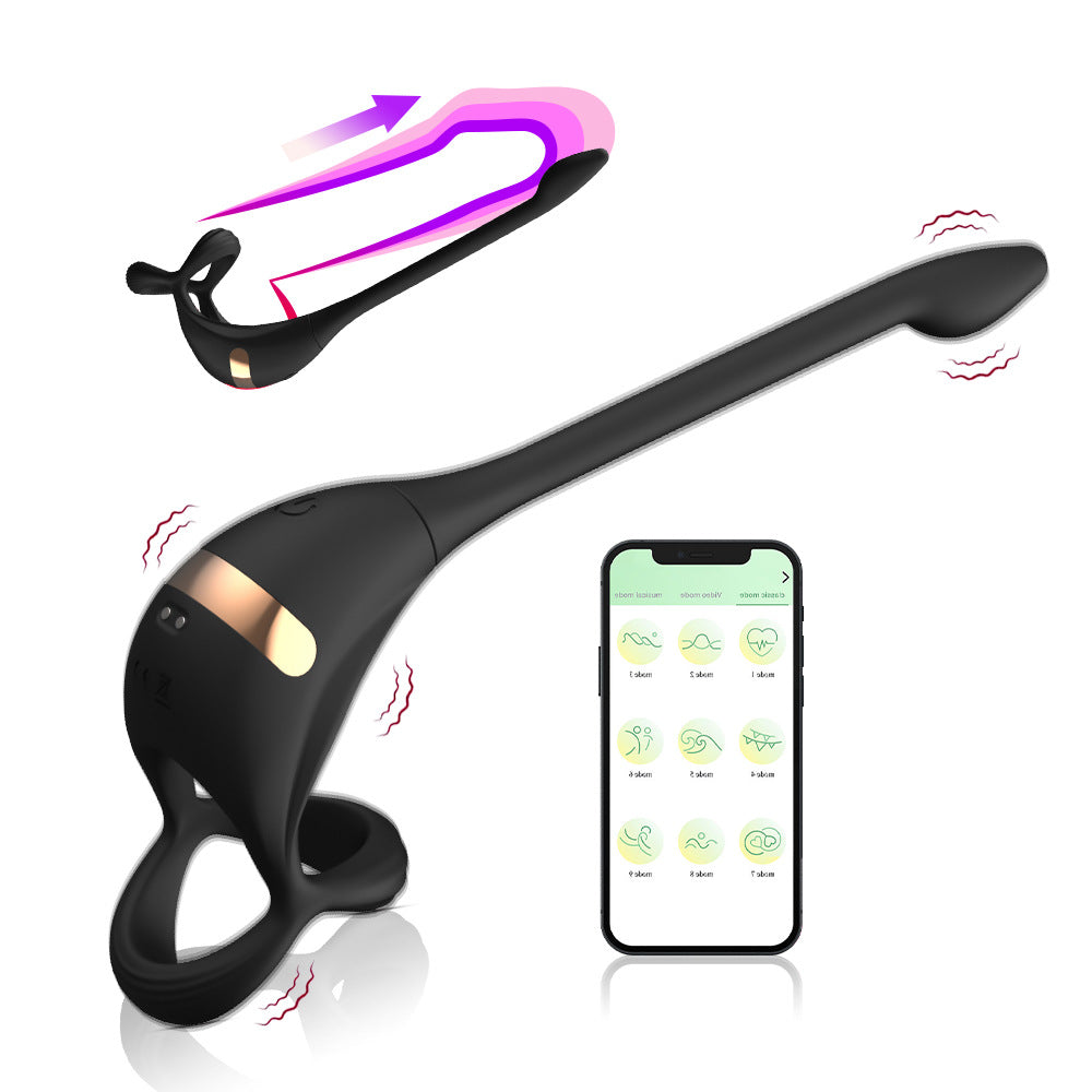 Extreme Double cock ring Fun With App and remote control