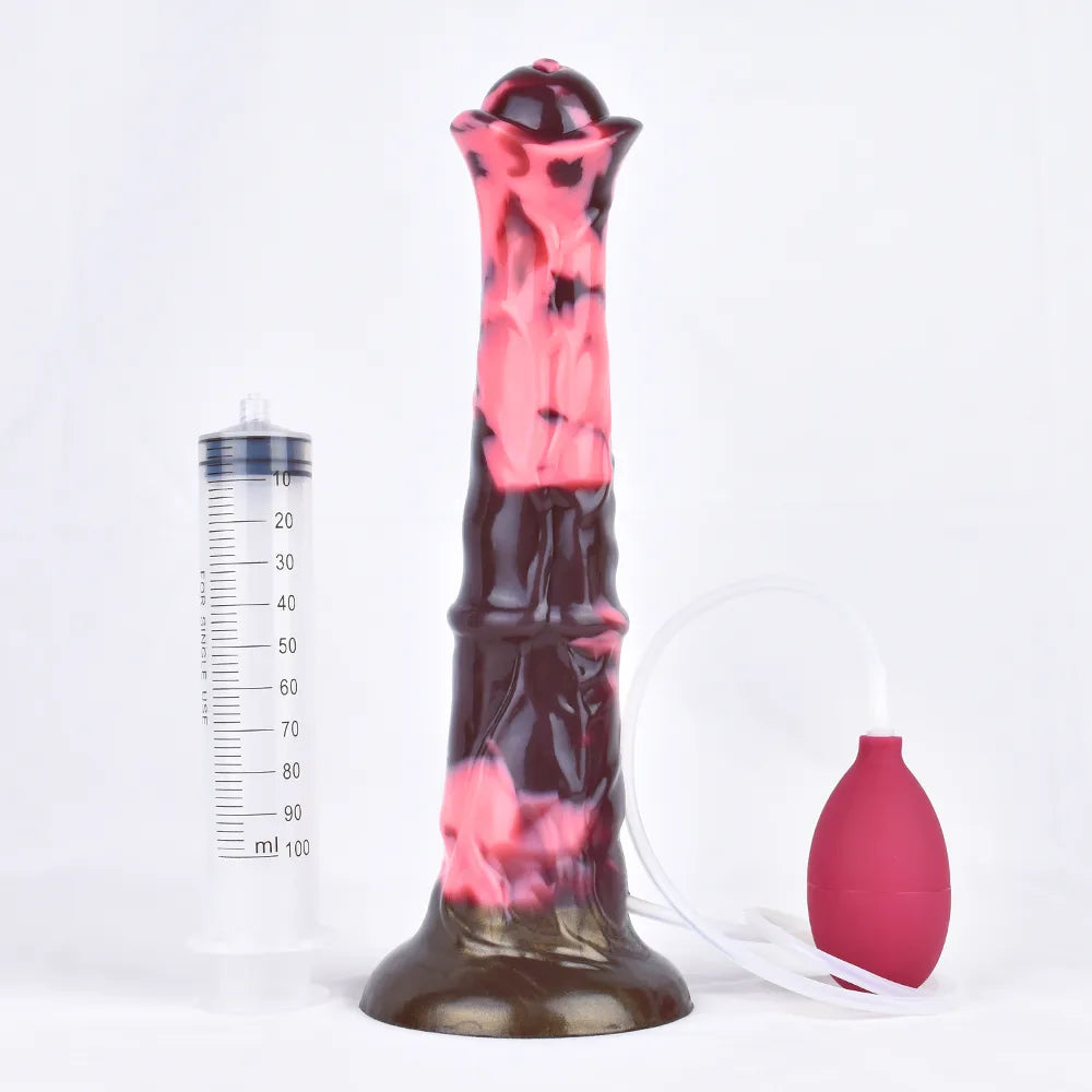 FAAK Fantasy Ejaculation Horse Dildo Spray Liquid Penis
