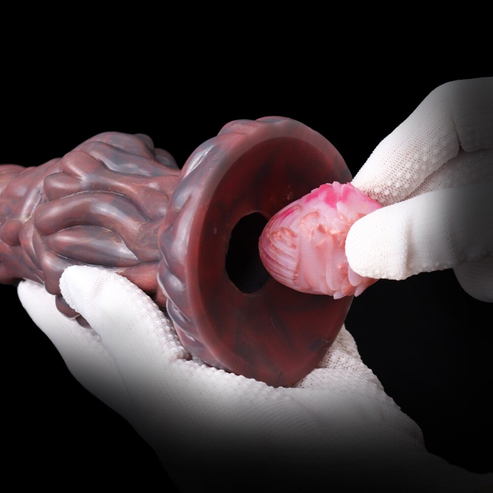 FAAK Fantasy Knot Ovipositor Anal Sex Toys Lay Eggs Dildos