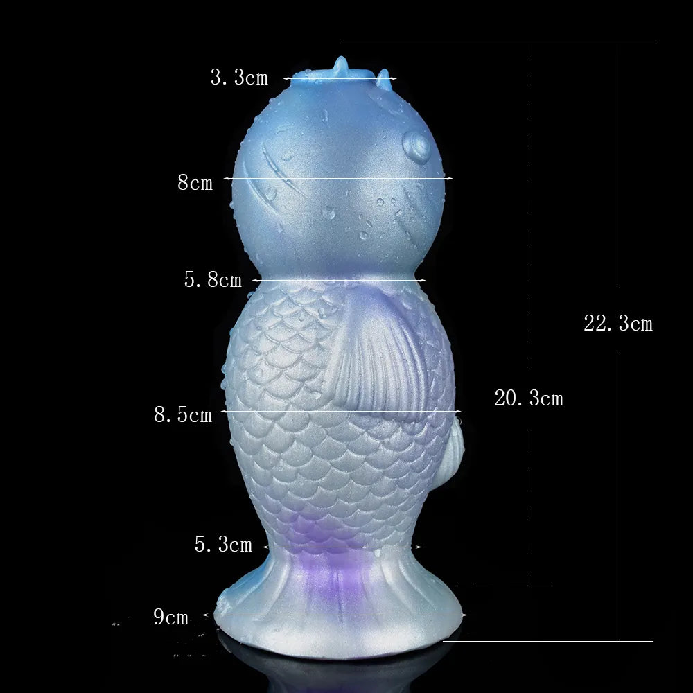 FAAK Fantasy Koi Pneumatic Ovipositor Anal Sex Toys Lay Eggs Dildos