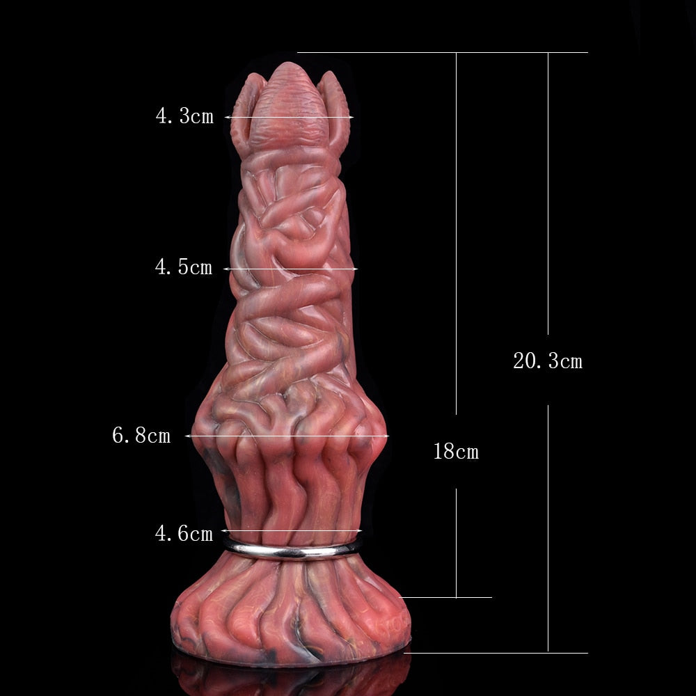 FAAK Fantasy Pneumatic Ovipositor Anal Sex Toys Lay Eggs Dildos