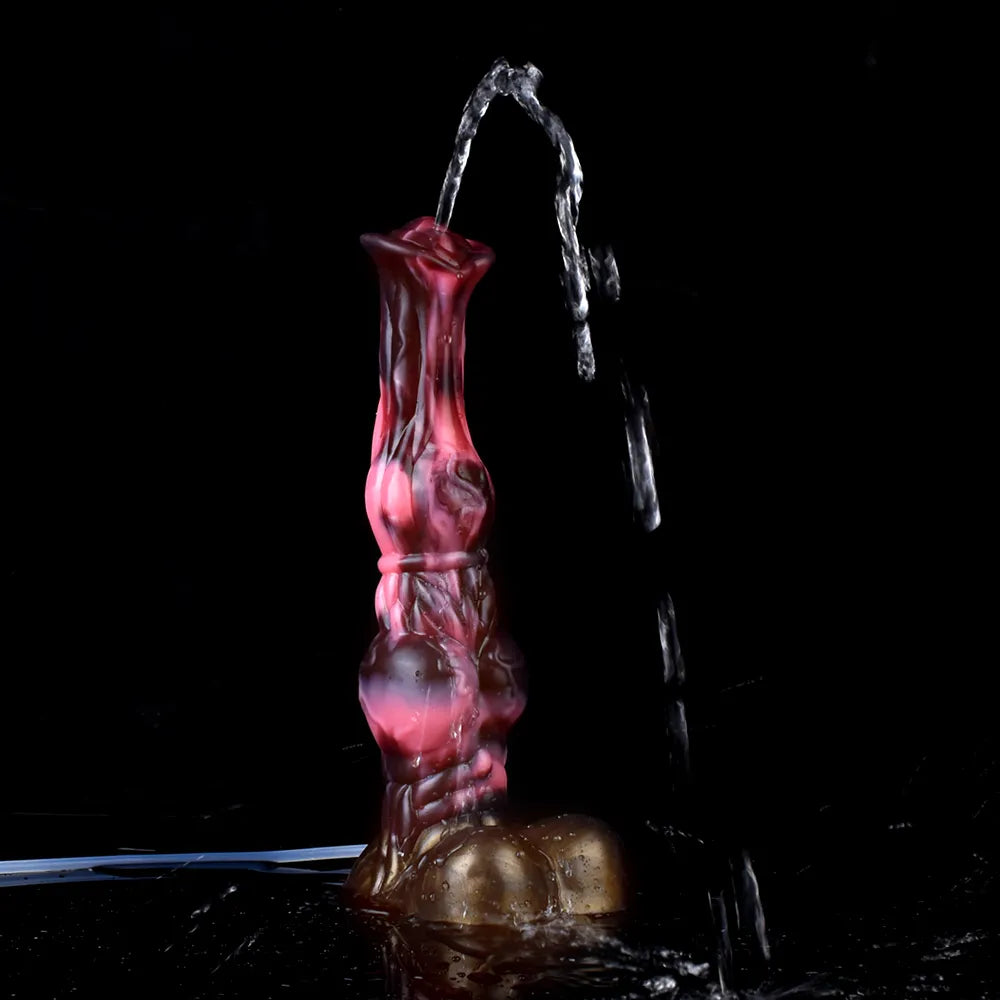 FAAK Fantasy Realistic Horse Knot Ejaculation Dildo Squirting Penis