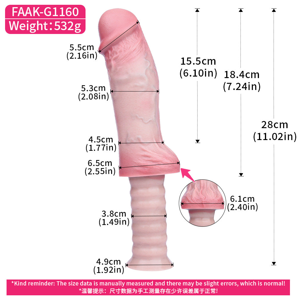 2025 new arrivel Handheld Realistic Dildo for Deep Play 7 Inches
