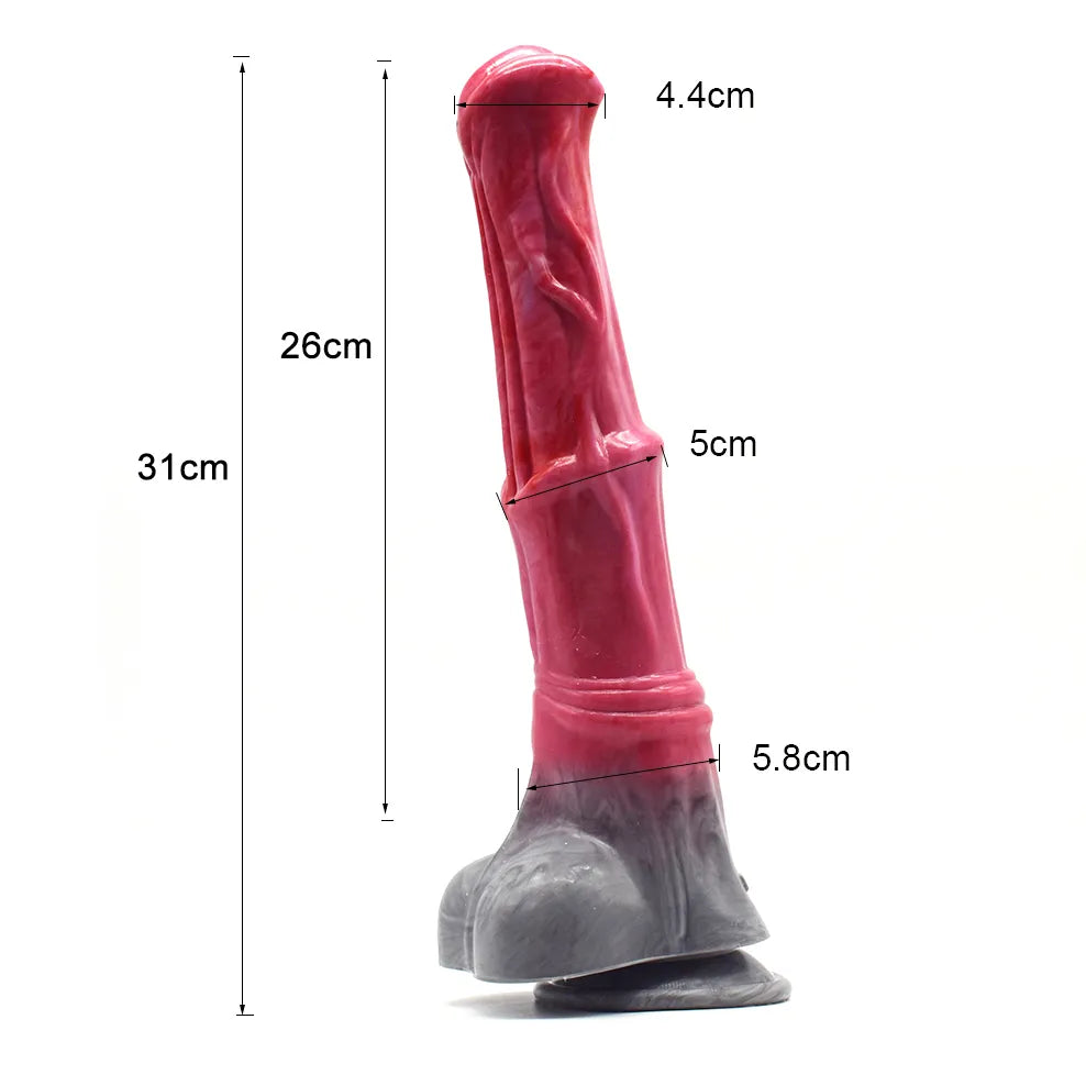 FAAK Silicone Squirting Penis Large Ejaculation Realistic Horse Dildo