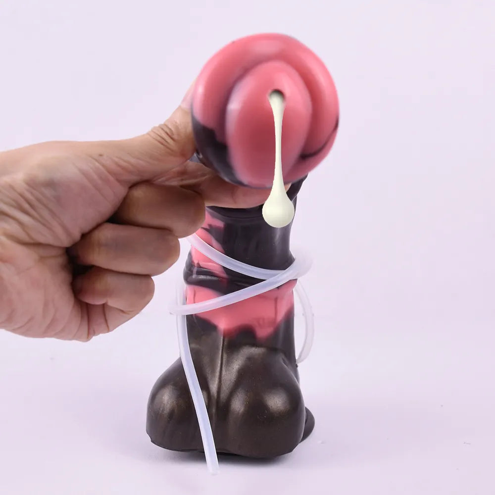 FAAK Silicone Squirting Penis Large Ejaculation Realistic Horse Dildo