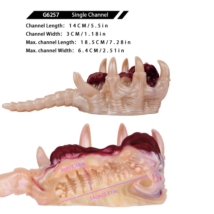 FAAK 6257 Scutosaurus Pocket Pussy Sex Doll Fantasy Animal Pussies Masturbating Toys