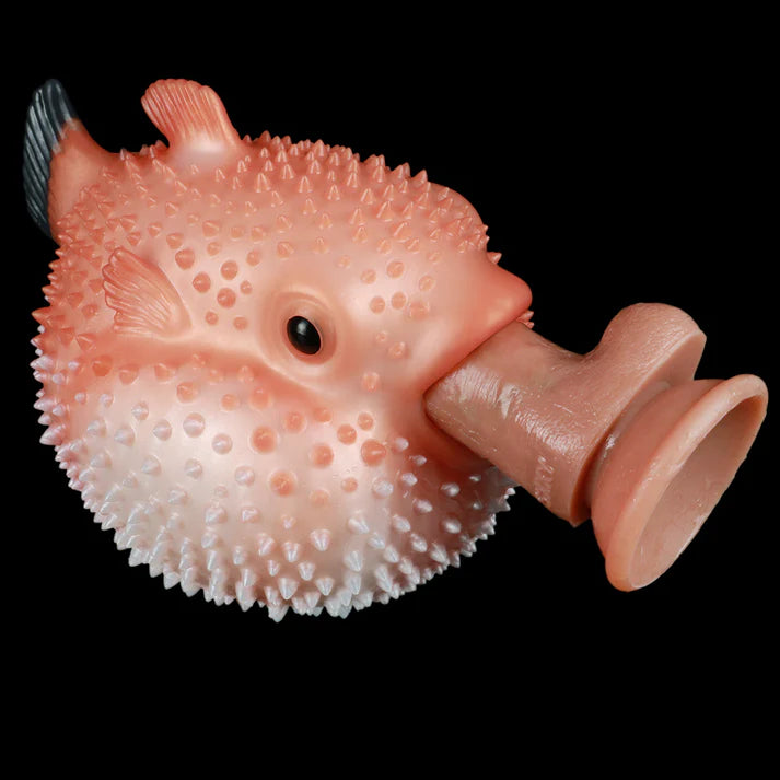 FAAK Pearl Puffer Double Channel Vagina and Mouth Sex Doll Male Masturbator